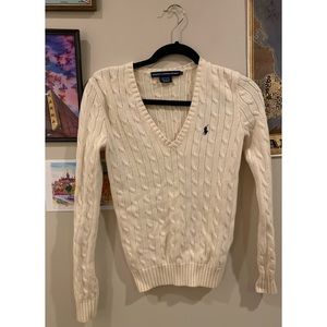 Ralph Lauren Sport Cream Sweater